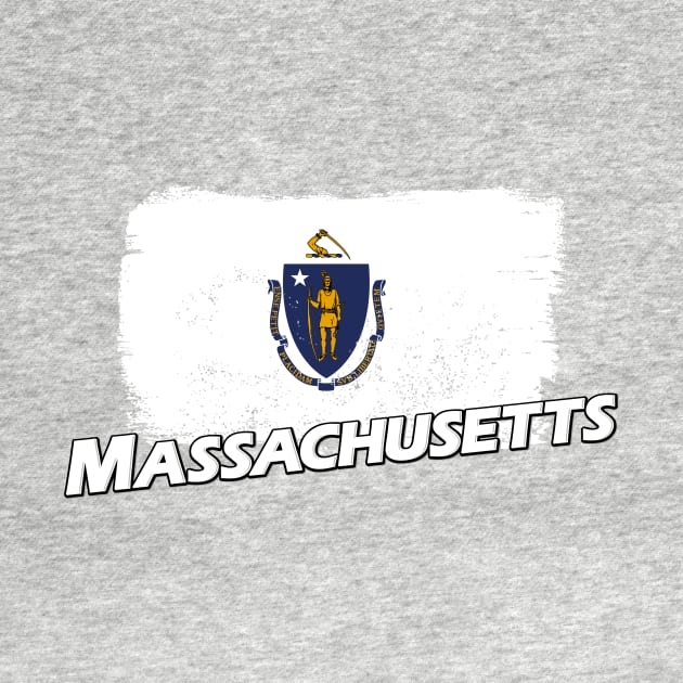 Massachusetts flag by PVVD